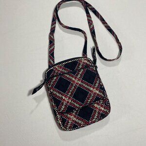 Vera Bradley Quilted Pattern Compact Crossbody Bag